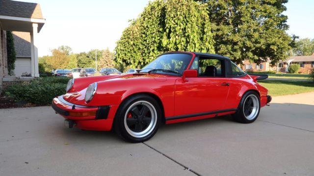 1977 GUARDS RED Porsche 911 Coupe