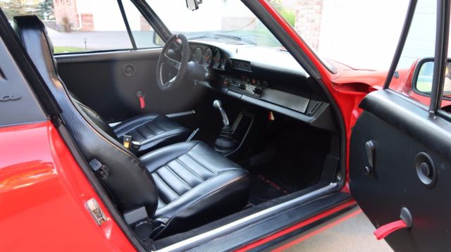 1977 GUARDS RED Porsche 911 Coupe