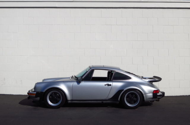 1977 Silver Metallic Porsche 930 Coupe