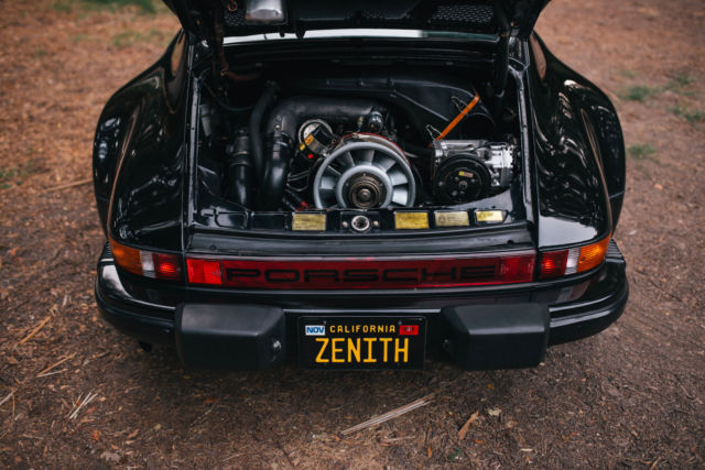 1977 Black Porsche 930 Coupe