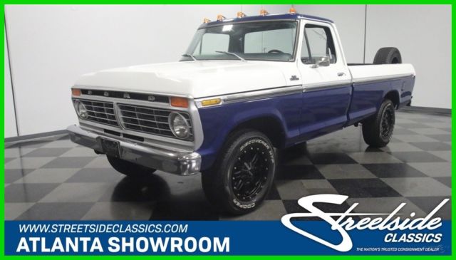 1977 Blue Ford F-100