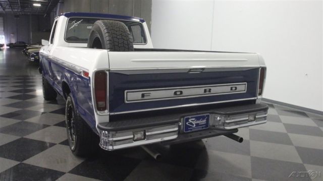 1977 Blue Ford F-100