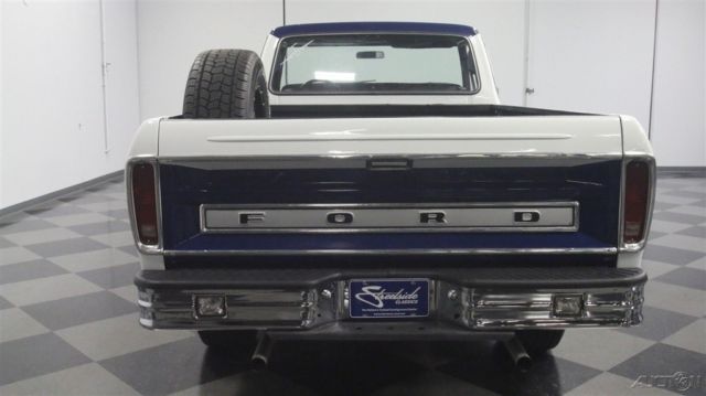 1977 Blue Ford F-100