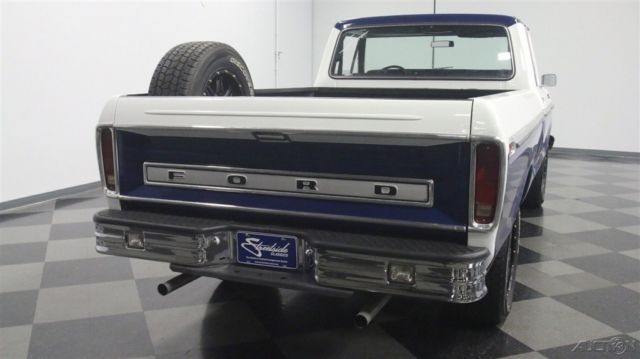 1977 Blue Ford F-100