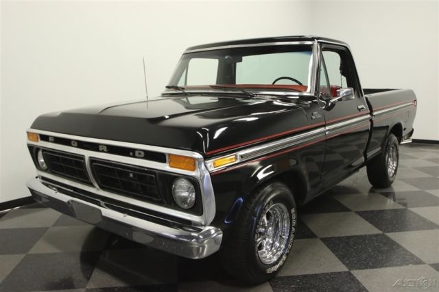 1977 Black Ford F-100