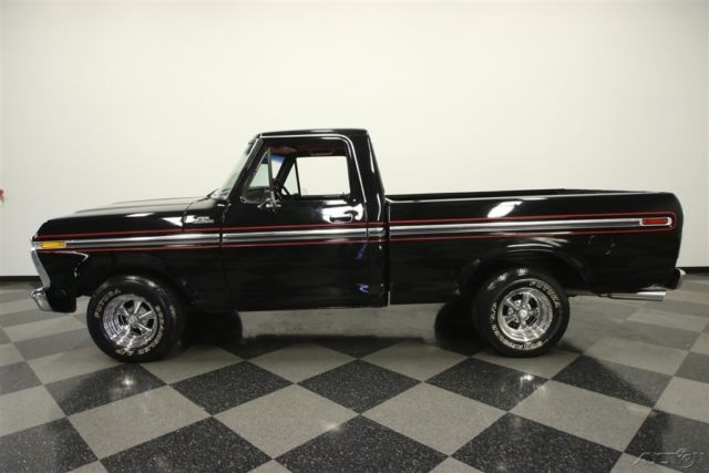 1977 Black Ford F-100