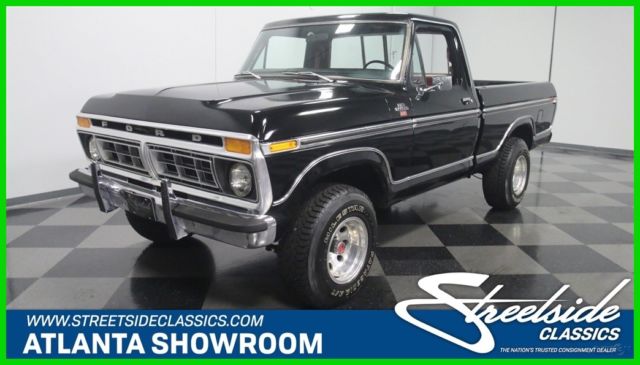 1977 Black Ford F-100