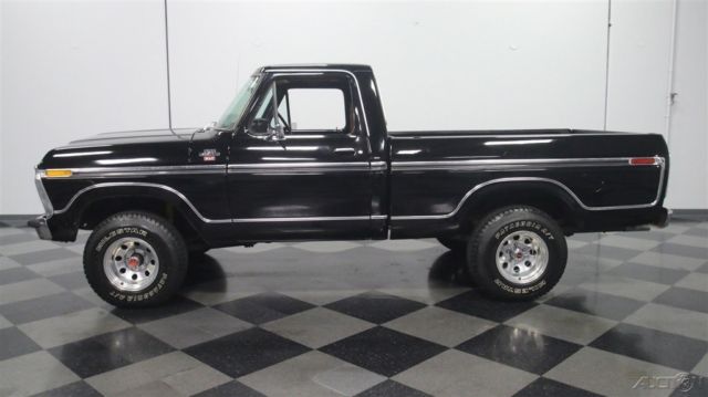 1977 Black Ford F-100