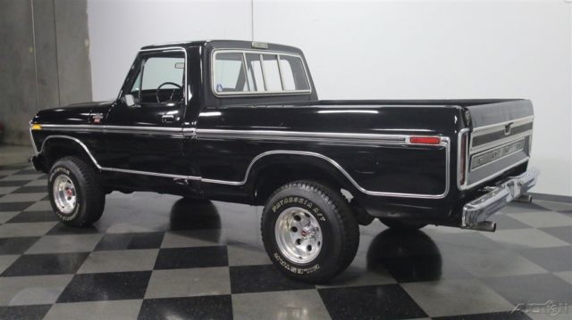 1977 Black Ford F-100