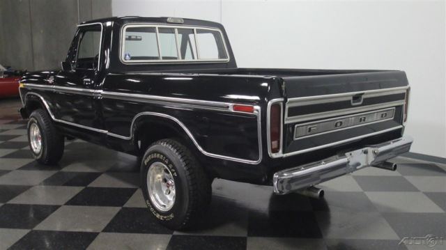 1977 Black Ford F-100