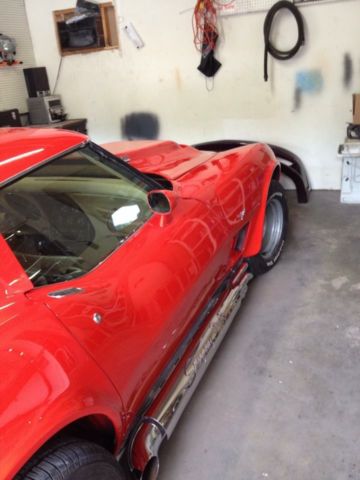 1977 Red Chevrolet Corvette Coupe