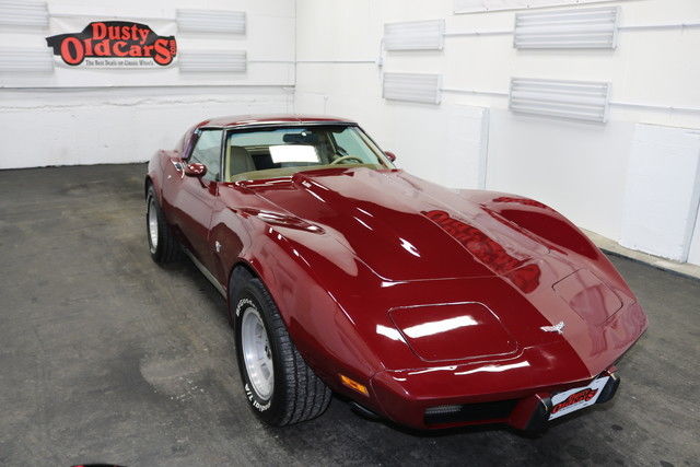 1977 Red Chevrolet Corvette Coupe