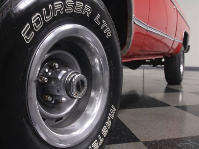 1977 Red Chevrolet K-10