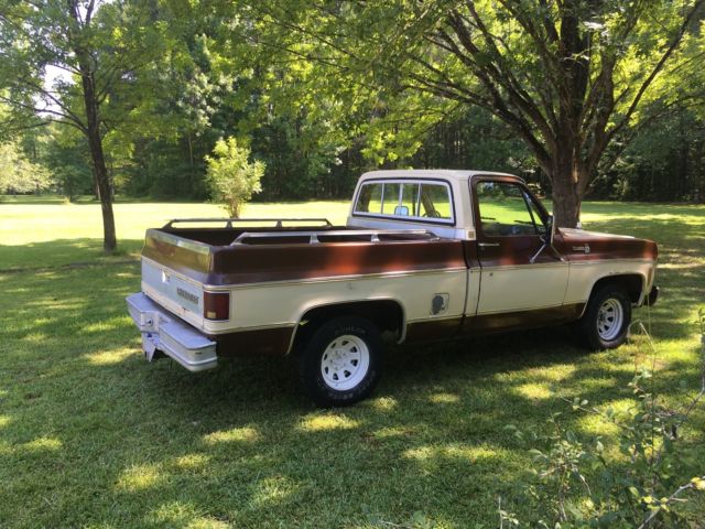 1977 Brown Chevrolet C-10 reg cab