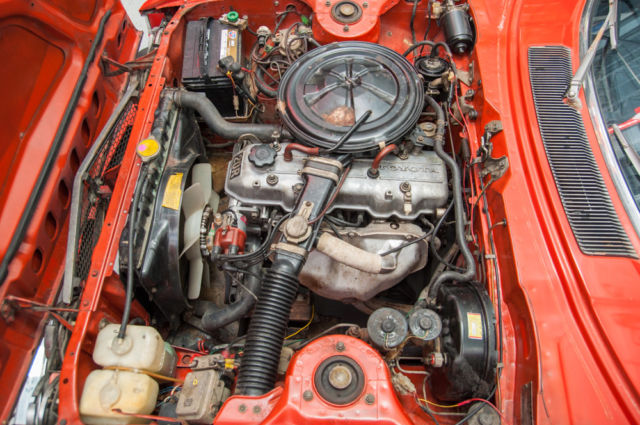 1977 Red Toyota Celica Coupe