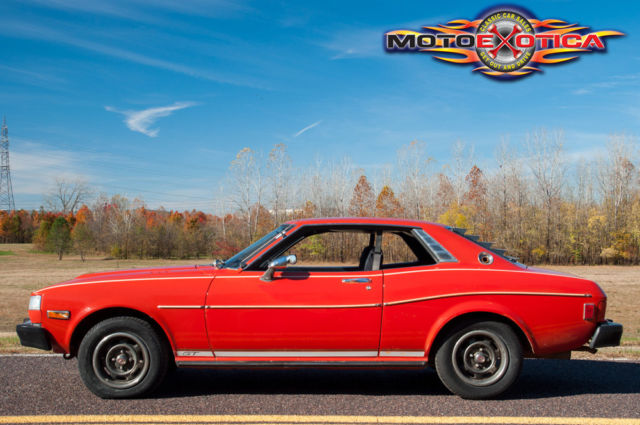 1977 Red Toyota Celica Coupe