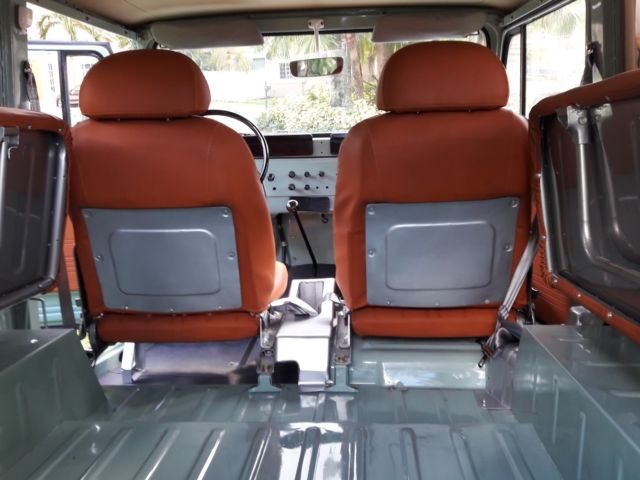 1977 LIGTH GREEN Toyota Land Cruiser Convertible