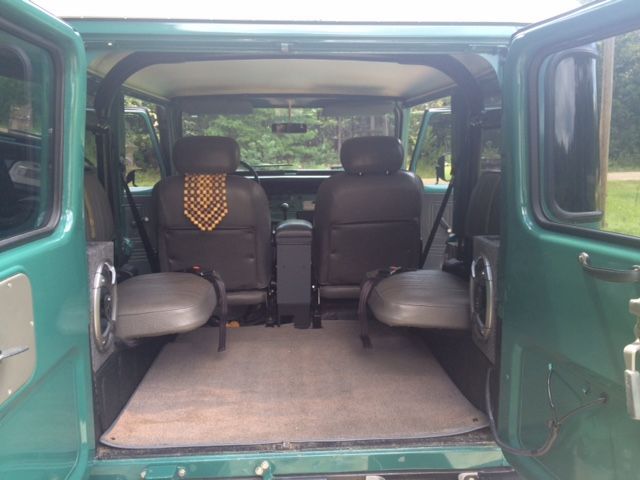 1977 Green Toyota FJ Cruiser Cab & Chassis