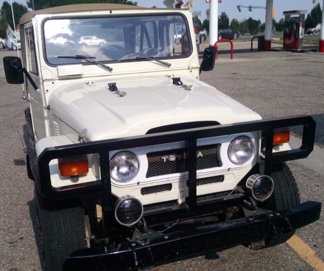 1977 Tan Toyota Land Cruiser