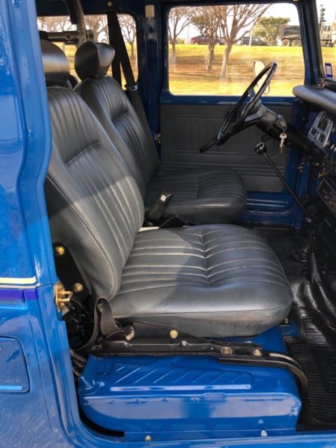 1977 Blue Toyota Land Cruiser Convertible