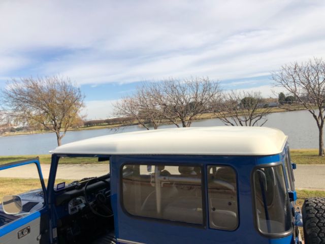 1977 Blue Toyota Land Cruiser Convertible