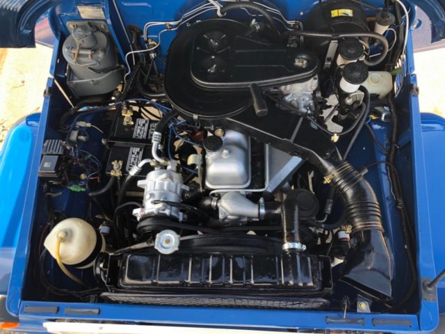 1977 Blue Toyota Land Cruiser Convertible