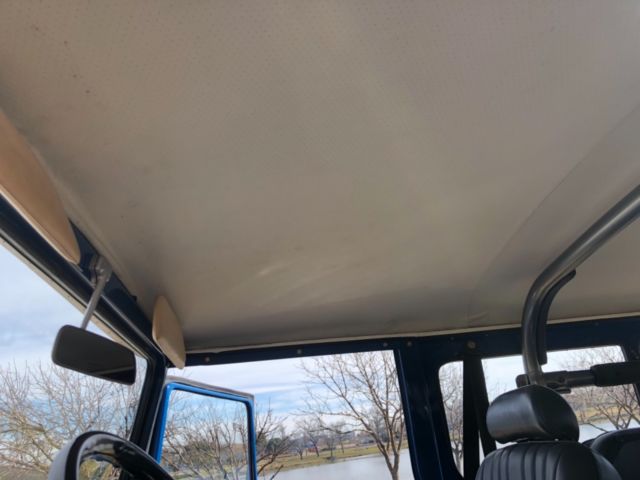 1977 Blue Toyota Land Cruiser Convertible