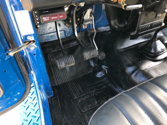 1977 Blue Toyota Land Cruiser Convertible