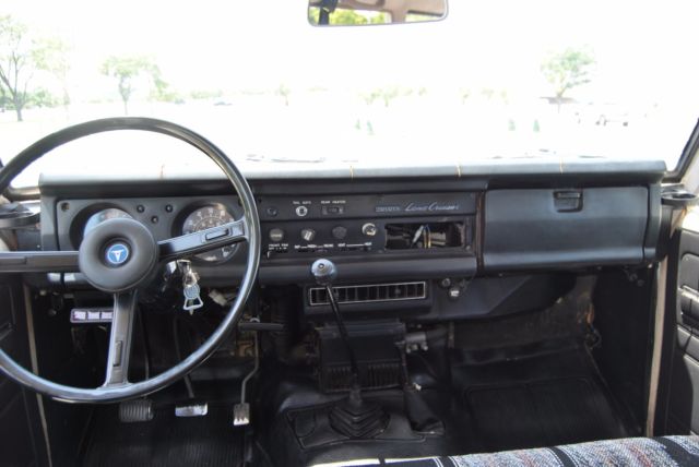 1977 Blue Toyota Land Cruiser SUV