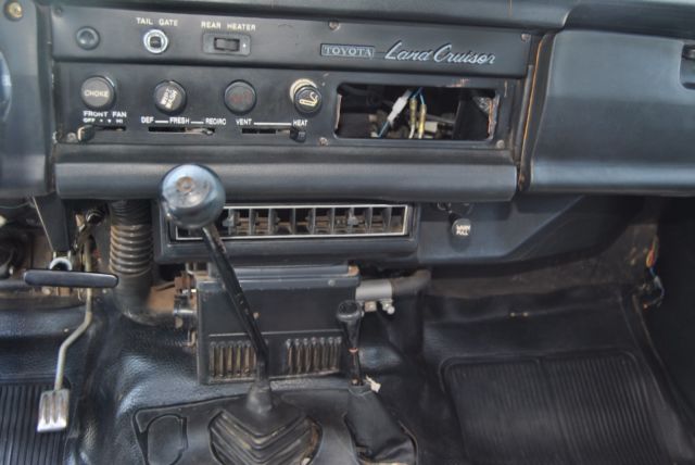 1977 Blue Toyota Land Cruiser SUV