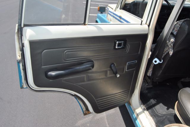 1977 Blue Toyota Land Cruiser SUV