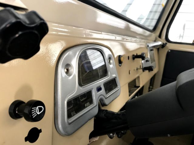1977 Beige Toyota Land Cruiser Standard Cab Pickup