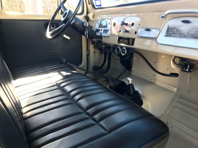 1977 Beige Toyota Land Cruiser Standard Cab Pickup