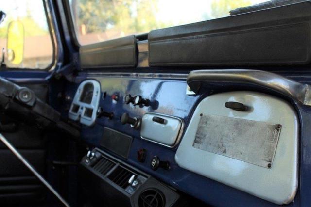 1977 Blue Toyota Land Cruiser Standard Cab Pickup