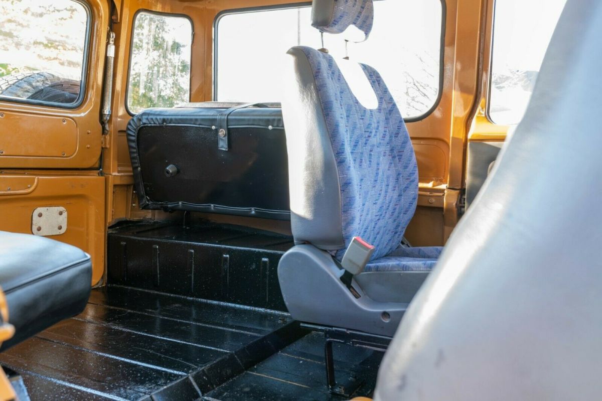 1977 Orange Toyota Land Cruiser SUV