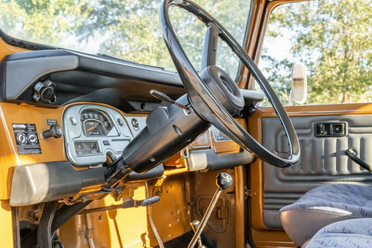 1977 Orange Toyota Land Cruiser SUV