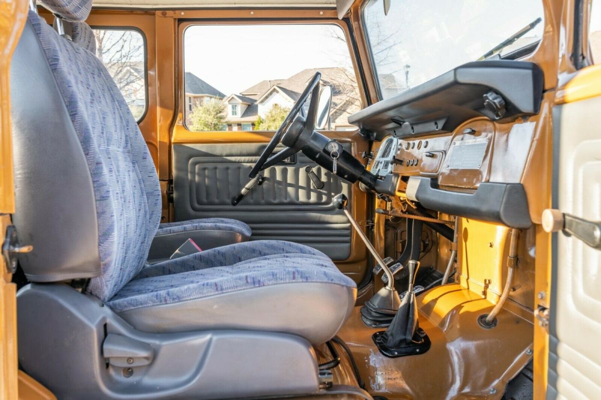 1977 Orange Toyota Land Cruiser SUV