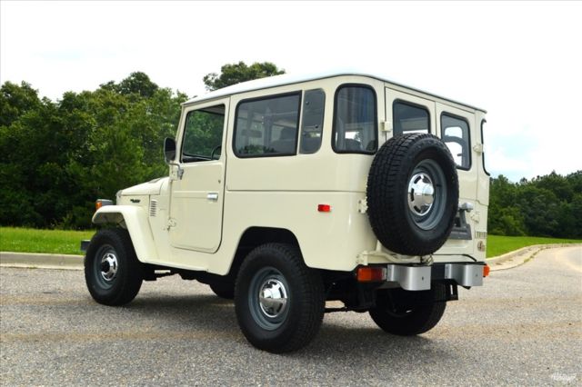 1977 Burgundy Toyota Land Cruiser SUV