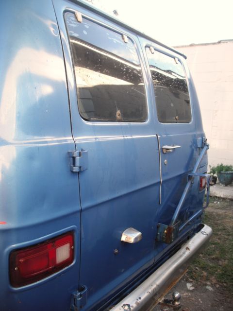 1977 Blue Dodge Other Van Camper