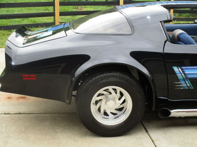1977 Black Pontiac Trans Am Coupe