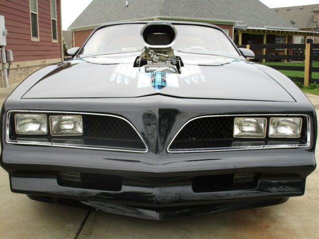 1977 Black Pontiac Trans Am Coupe
