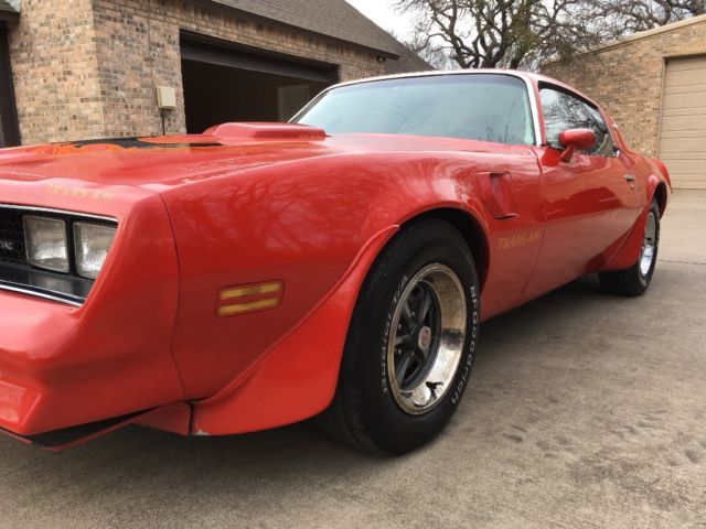 1977 Red Pontiac Trans Am Coupe