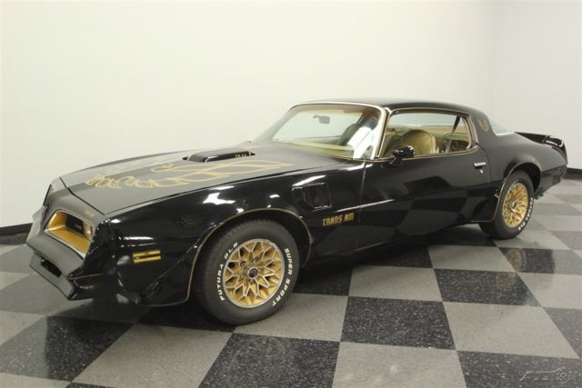 1977 Black Pontiac Firebird