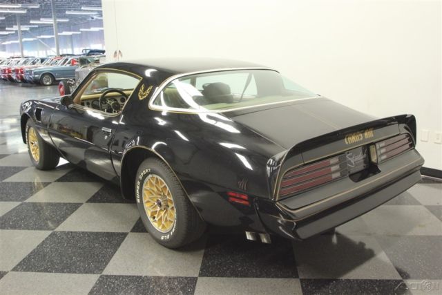 1977 Black Pontiac Firebird