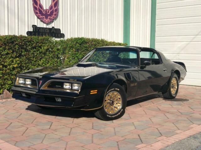 1977 Black Pontiac Trans Am Coupe