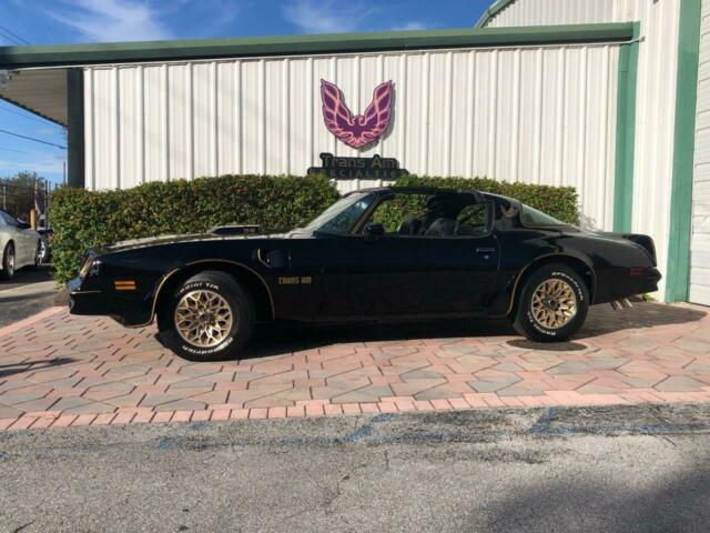1977 Black Pontiac Trans Am Coupe
