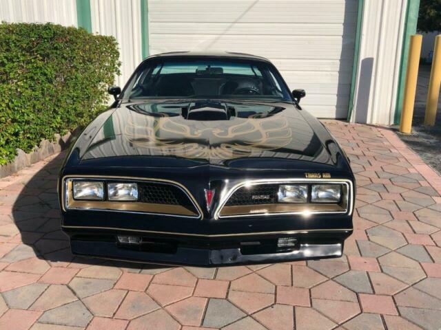 1977 Black Pontiac Trans Am Coupe