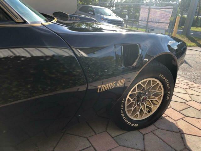 1977 Black Pontiac Trans Am Coupe