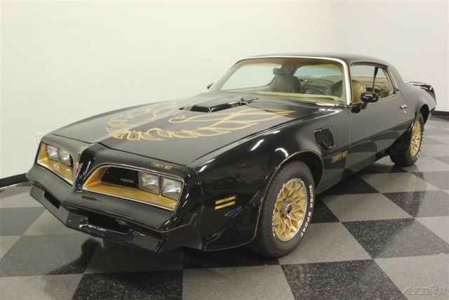 1977 Black Pontiac Firebird