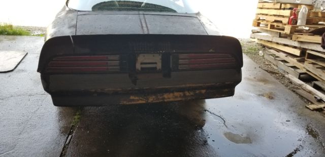 1977 Black Pontiac Trans Am Coupe